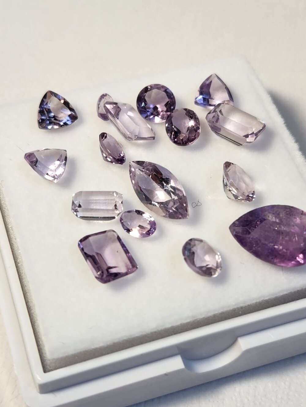JTV Rose de France Amethyst Parcel 15.60 CTW Natural 3.12g